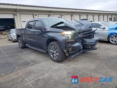 Czwarte zdjęcie samochodu z boku: 2021 CHEVROLET SILVERADO K1500 RST VIN:1GCUYEED7MZ274025 - miniatura