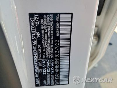 Zdjęcie 13 z 15 samochodu: 2022 MERCEDES-BENZ C 300 4MATIC VIN:W1KAF4HB8NR037922 - miniatura