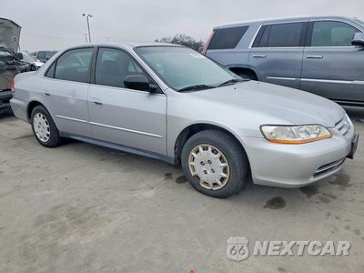 Czwarte zdjęcie samochodu z boku: 2001 HONDA ACCORD LX VIN:1HGCG56481A095243 - miniatura