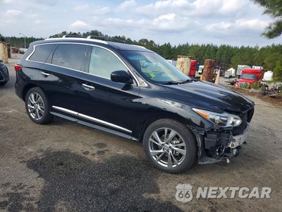 Czwarte zdjęcie samochodu z boku: 2014 INFINITI QX60 VIN:5N1AL0MN7EC534745 - miniatura