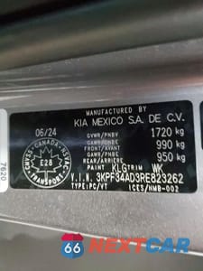 Zdjęcie 13 z 13 samochodu: 2024 KIA FORTE EX VIN:3KPF34AD3RE823262 - miniatura