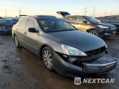Czwarte zdjęcie samochodu z boku: 2007 HONDA ACCORD EX VIN:1HGCM66547A027196 - miniatura