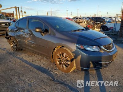 Czwarte zdjęcie samochodu z boku: 2013 HONDA CIVIC EX VIN:2HGFB2F84DH508066 - miniatura