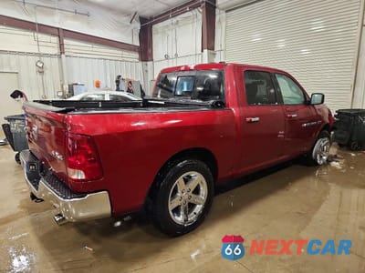 Trzecie zdjęcie samochodu z tyłu: 2012 DODGE RAM 1500 SLT VIN:1C6RD7LT5CS179694 - miniatura