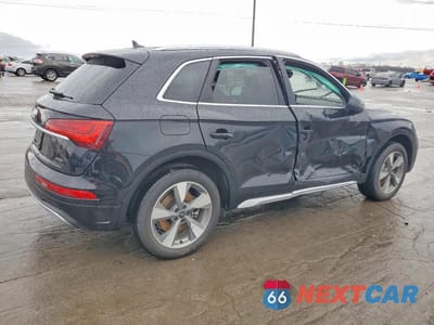 Trzecie zdjęcie samochodu z tyłu: 2023 AUDI Q5 PREMIUM 40 VIN:WA1ABAFY3P2182352 - miniatura