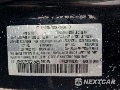 Zdjęcie 14 z 14 samochodu: 2008 MAZDA CX-7 VIN:JM3ER293080215465 - miniatura