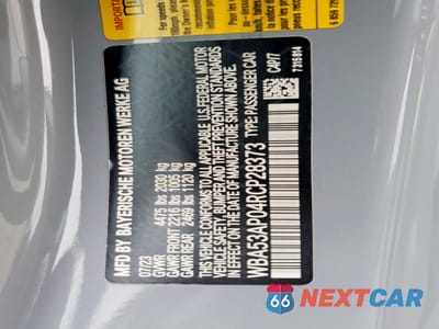 Zdjęcie 12 z 13 samochodu: 2024 BMW 430I VIN:WBA53AP04RCP28373 - miniatura