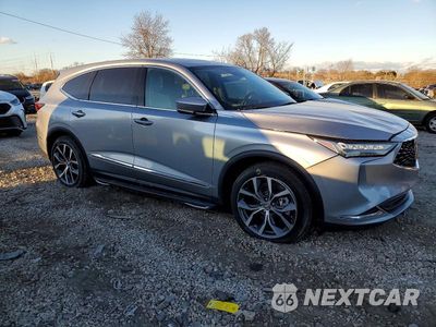 Czwarte zdjęcie samochodu z boku: 2022 ACURA MDX TECHNOLOGY VIN:5J8YE1H46NL016941 - miniatura