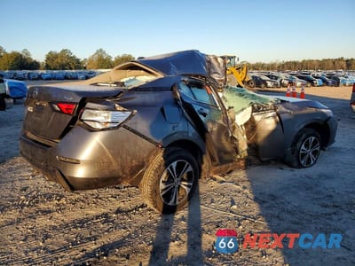 Trzecie zdjęcie samochodu z tyłu: 2022 NISSAN SENTRA SV VIN:3N1AB8CV7NY316533 - miniatura