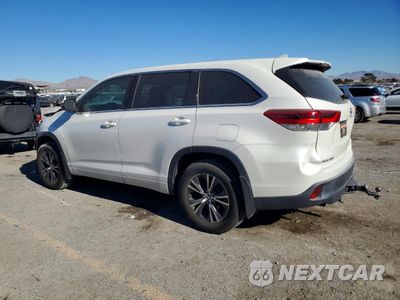 Drugie zdjęcie samochodu z przodu: 2018 TOYOTA HIGHLANDER LE VIN:5TDBZRFHXJS871082 - miniatura