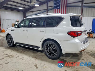 Drugie zdjęcie samochodu z przodu: 2021 INFINITI QX80 LUXE VIN:JN8AZ2AF2M9715442 - miniatura
