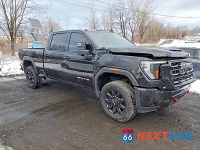 Czwarte zdjęcie samochodu z boku: 2025 GMC SIERRA K2500 AT4 VIN:1GT4UPE75SF295603 - miniatura