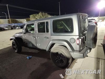 Drugie zdjęcie samochodu z przodu: 2022 JEEP WRANGLER UNLIMITED SPORT VIN:1C4HJXDG6NW200711 - miniatura
