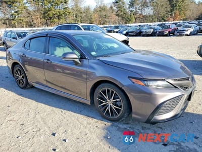 Czwarte zdjęcie samochodu z boku: 2024 TOYOTA CAMRY SE VIN:4T1G11BK4RU111345 - miniatura