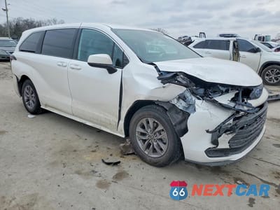 Czwarte zdjęcie samochodu z boku: 2025 TOYOTA SIENNA LE VIN:5TDKSKFC2SS194675 - miniatura