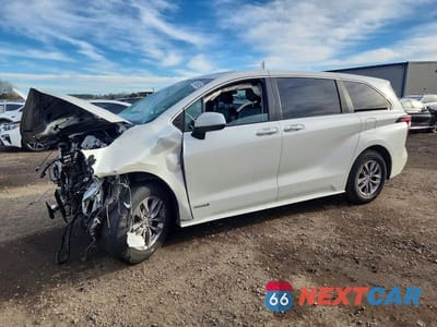 2021 TOYOTA SIENNA 5TDYRKEC0MS046096 - główne zdjęcie licytacji z USA - miniatura