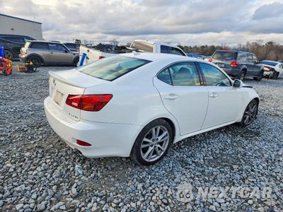Trzecie zdjęcie samochodu z tyłu: 2007 LEXUS IS 250 VIN:JTHBK262375045825 - miniatura