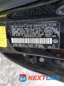 Zdjęcie 12 z 12 samochodu: 2005 LEXUS ES 330 VIN:JTHBA30G955101048 - miniatura