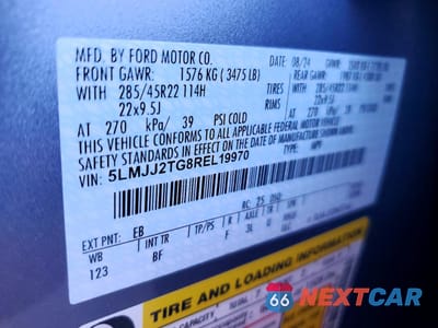 Zdjęcie 14 z 14 samochodu: 2024 LINCOLN NAVIGATOR BLACK LABEL VIN:5LMJJ2TG8REL19970 - miniatura