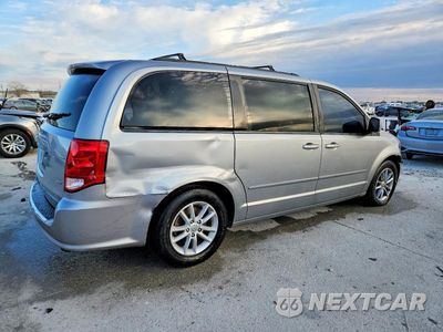 Trzecie zdjęcie samochodu z tyłu: 2014 DODGE GRAND CARAVAN SXT VIN:2C4RDGCG0ER338279 - miniatura