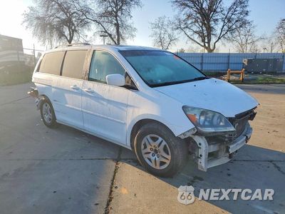 Czwarte zdjęcie samochodu z boku: 2007 HONDA ODYSSEY EXL VIN:5FNRL38667B456041 - miniatura