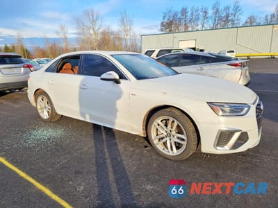 Czwarte zdjęcie samochodu z boku: 2020 AUDI A4 PREMIUM PLUS VIN:WAUENAF40LN005579 - miniatura
