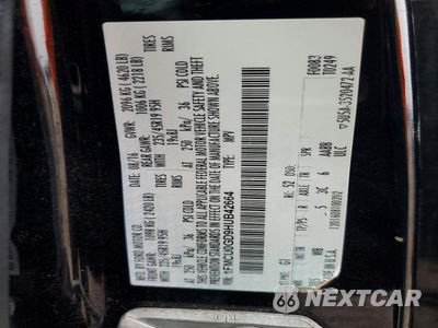 Zdjęcie 12 z 12 samochodu: 2017 FORD ESCAPE SE VIN:1FMCU0GD9HUB42664 - miniatura