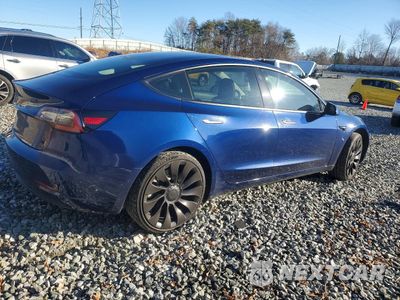 Trzecie zdjęcie samochodu z tyłu: 2018 TESLA MODEL 3 VIN:5YJ3E1EB6JF063668 - miniatura