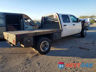 Trzecie zdjęcie samochodu z tyłu: 2009 CHEVROLET SILVERADO TRUCK CAB AND CHASSIS VIN:1GBJK73619F121173 - miniatura