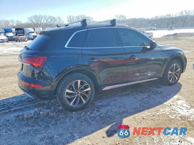Trzecie zdjęcie samochodu z tyłu: 2021 AUDI Q5 PREMIUM PLUS VIN:WA1BAAFY7M2019786 - miniatura