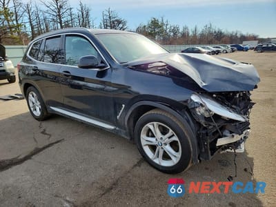 Czwarte zdjęcie samochodu z boku: 2019 BMW X3 XDRIVE30I VIN:5UXTR9C56KLD90815 - miniatura