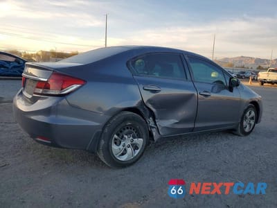 Trzecie zdjęcie samochodu z tyłu: 2015 HONDA CIVIC LX VIN:19XFB2F52FE081862 - miniatura