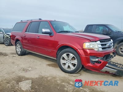 Czwarte zdjęcie samochodu z boku: 2015 FORD EXPEDITION EL PLATINUM VIN:1FMJK1MT8FEF18745 - miniatura