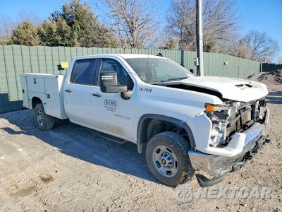 Czwarte zdjęcie samochodu z boku: 2022 CHEVROLET SILVERADO HD UTILITY / SERVICE TRUCK VIN:1GB1YLE76NF321750 - miniatura
