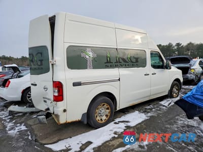 Trzecie zdjęcie samochodu z tyłu: 2012 NISSAN NV 2500 UTILITY / SERVICE VAN VIN:1N6AF0LY8CN100954 - miniatura
