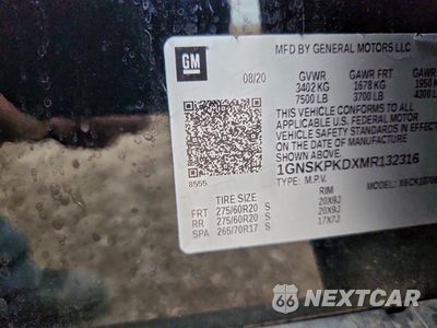 Zdjęcie 13 z 16 samochodu: 2021 CHEVROLET TAHOE K1500 Z71 VIN:1GNSKPKDXMR132316 - miniatura