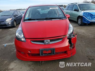 Piąte zdjęcie samochodu w środku: 2007 HONDA FIT S VIN:JHMGD38667S067230 - miniatura