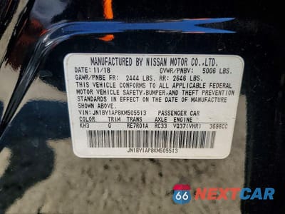 Zdjęcie 13 z 13 samochodu: 2019 INFINITI Q70 3.7 LUXE VIN:JN1BY1AP8KM505513 - miniatura