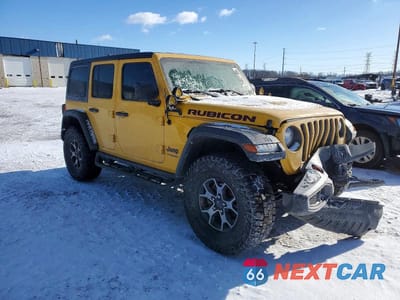 Czwarte zdjęcie samochodu z boku: 2018 JEEP WRANGLER UNLIMITED RUBICON VIN:1C4HJXFG0JW279932 - miniatura