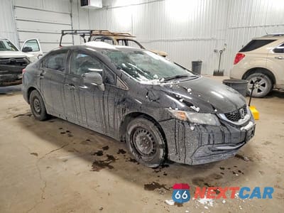 Czwarte zdjęcie samochodu z boku: 2015 HONDA CIVIC LX VIN:19XFB2F53FE253963 - miniatura