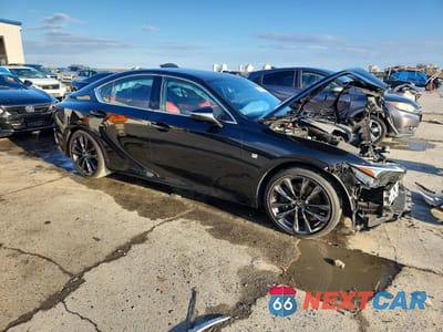 Czwarte zdjęcie samochodu z boku: 2024 LEXUS IS 350 F SPORT VIN:JTHGZ1B28R5072510 - miniatura