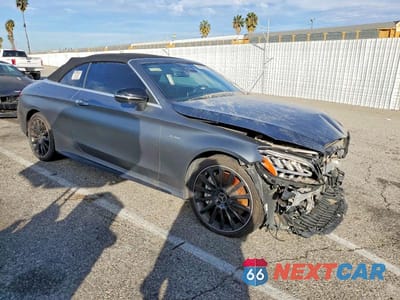 Czwarte zdjęcie samochodu z boku: 2022 MERCEDES-BENZ C 43 AMG VIN:W1KWK6EBXNG114707 - miniatura