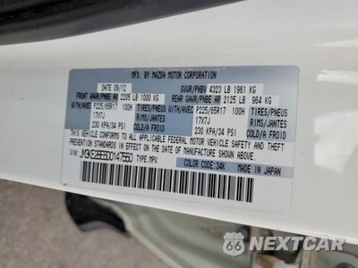 Zdjęcie 12 z 12 samochodu: 2013 MAZDA CX-5 SPORT VIN:JM3KE2BE6D0147550 - miniatura