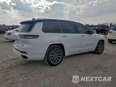 Trzecie zdjęcie samochodu z tyłu: 2021 JEEP GRAND CHEROKEE L SUMMIT VIN:1C4RJKEG2M8178442 - miniatura