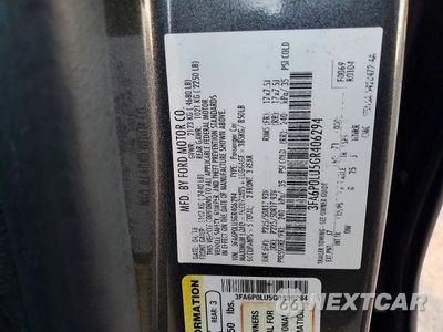 Zdjęcie 12 z 12 samochodu: 2016 FORD FUSION SE HYBRID VIN:3FA6P0LU5GR406294 - miniatura