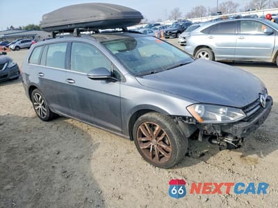 Czwarte zdjęcie samochodu z boku: 2016 VOLKSWAGEN GOLF SPORTWAGEN S VIN:3VWC17AU1GM518837 - miniatura