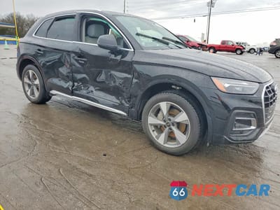 Czwarte zdjęcie samochodu z boku: 2023 AUDI Q5 PREMIUM 40 VIN:WA1ABAFY3P2182352 - miniatura