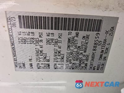 Zdjęcie 14 z 15 samochodu: 2023 NISSAN ROGUE S VIN:5N1BT3AB0PC888559 - miniatura