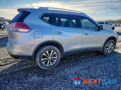 Trzecie zdjęcie samochodu z tyłu: 2015 NISSAN ROGUE S VIN:KNMAT2MV8FP514255 - miniatura