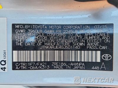 Zdjęcie 12 z 12 samochodu: 2016 TOYOTA SCION IM VIN:JTNKARJE4GJ501140 - miniatura